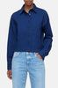 Closed | Cropped Blouse Jeans Dark Blue