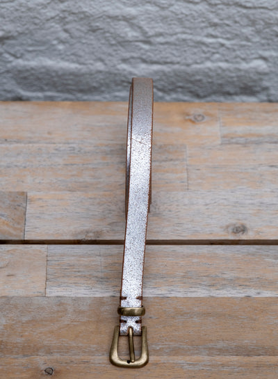 Post & Co | 10536GO Leather Belt Laminato