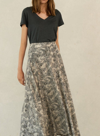 No Man's Land | Rok Met Snake Print Ash